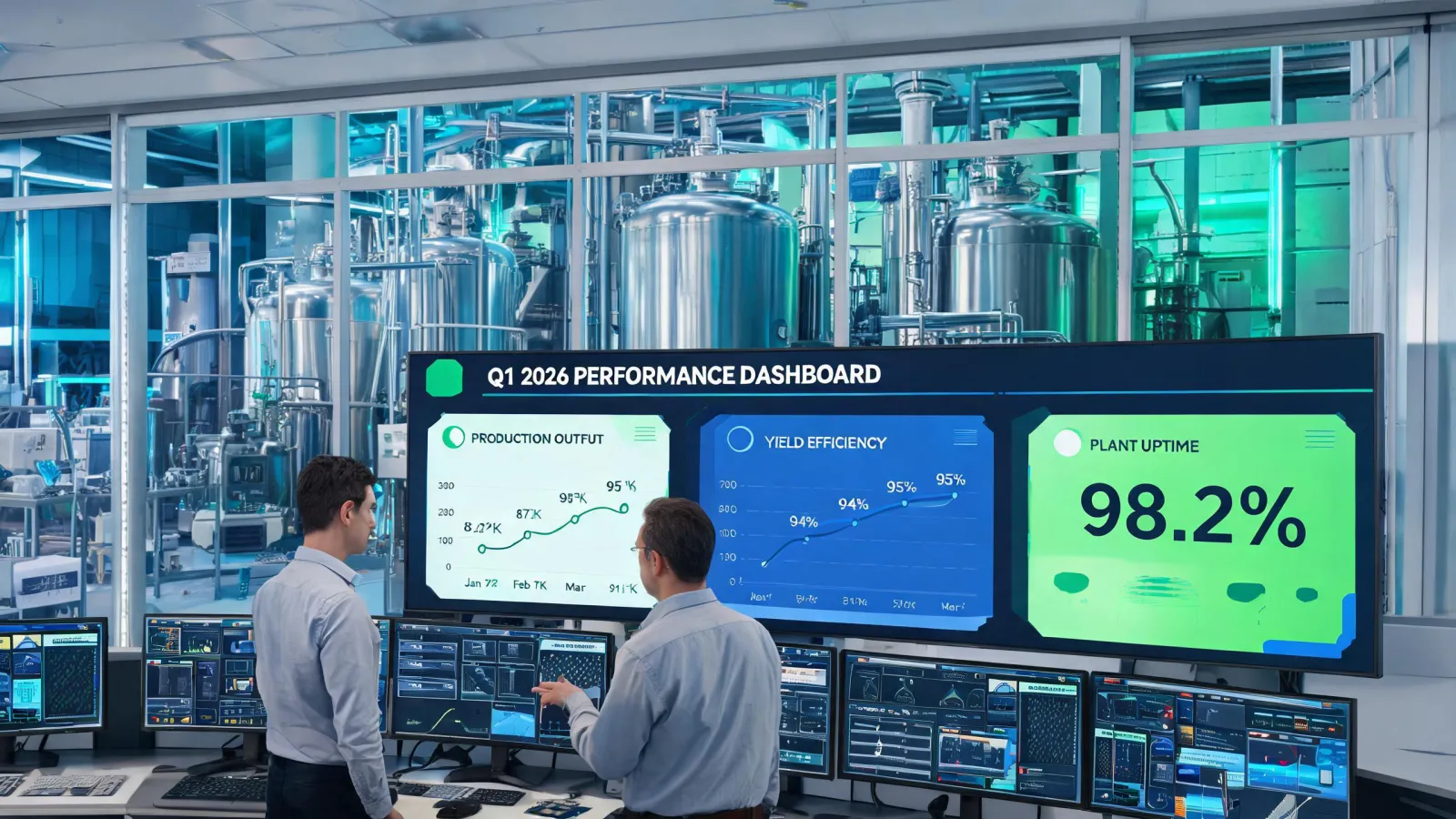 Polymer plant quarterly operations