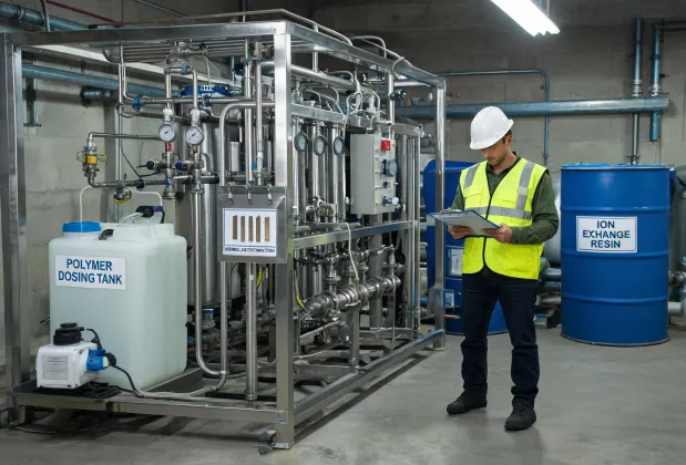 Water treatment polymer use