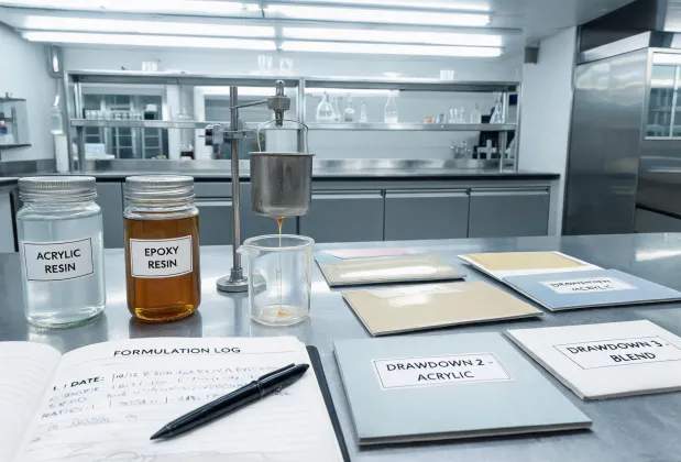 Coatings resin laboratory