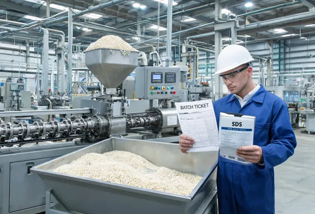 Industrial resin compounding